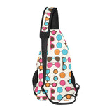 Sun Glasses Pattern Print Design 03 All Over Print Chest Bag