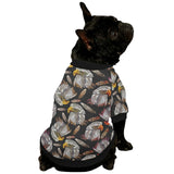 Eagle Pattern Print Design 05 All Over Print Pet Dog Round Neck Fuzzy Shirt
