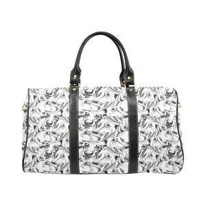 Greyhound Pattern Print Design 01 Travel Bag