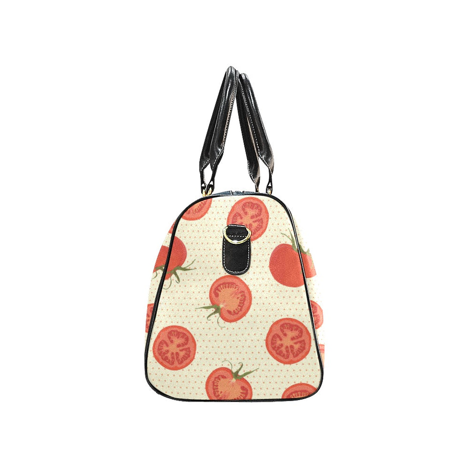 Tomato dot background Travel Bag