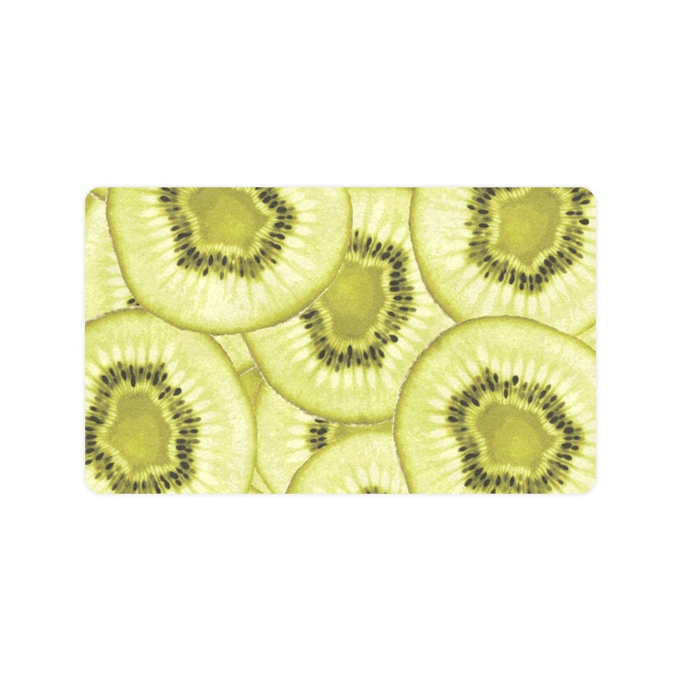 Sliced kiwi pattern Doormat