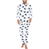 Swallow Pattern Print Design 03 Men's All Over Print Pajama