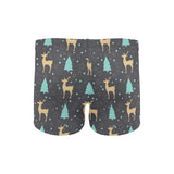 Deers star tree pattern Men's Swimming Trunks