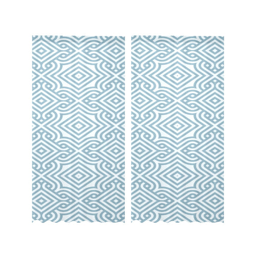 arabic pattern Gauze Curtain