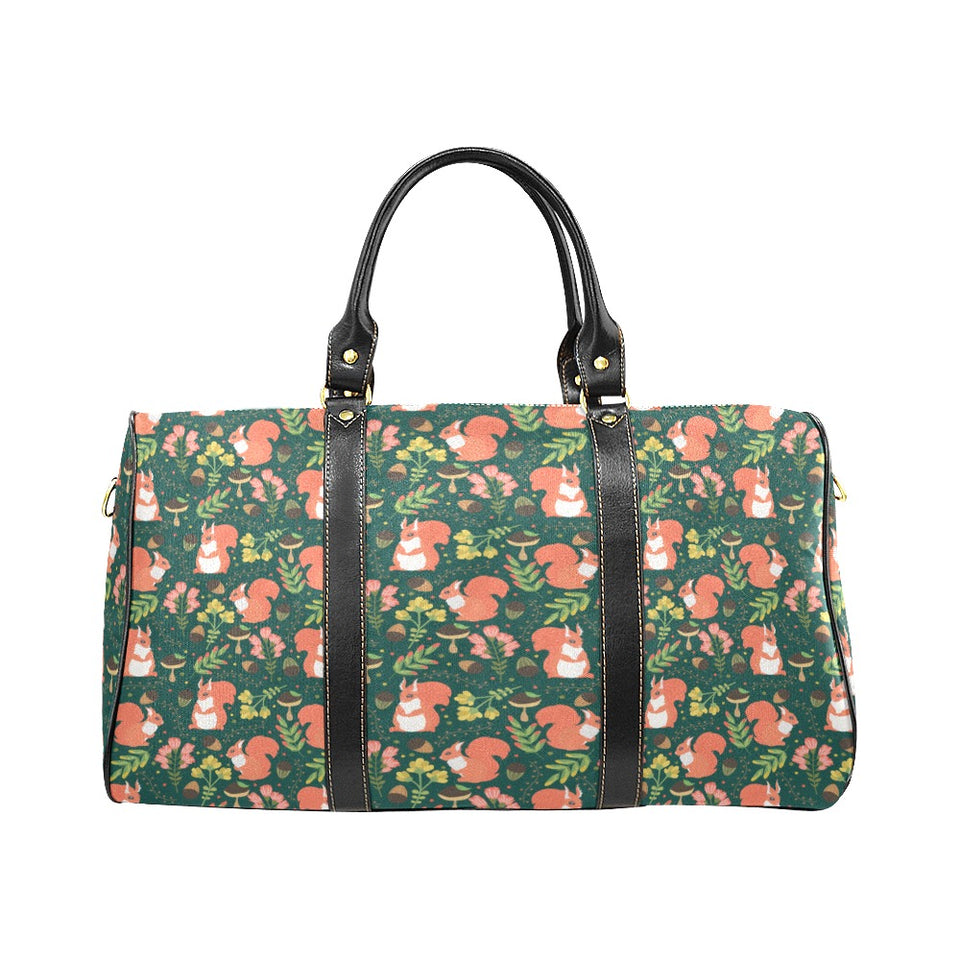 Squirrel Pattern Print Design 03 Travel Bag