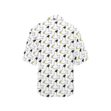 Seagull Pattern Print Design 05 Women's All Over Print Hawaiian Shirt