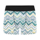 zigzag  chevron paint design pattern Men's All Over Print Boxer Briefs Men's Underwear