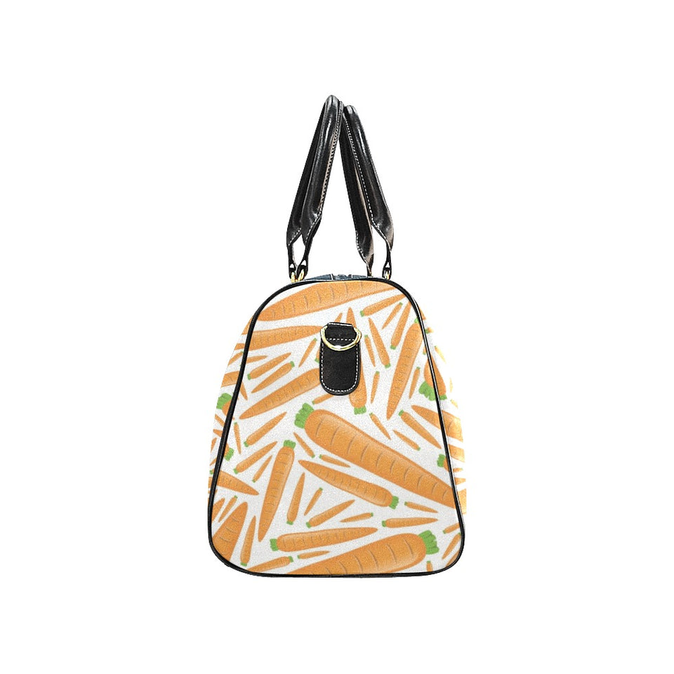 Carrot Pattern Print Design 02 Travel Bag