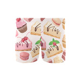 Cake cupcake sweets pattern Men's Swimming Trunks