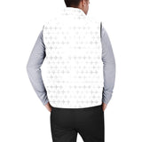 Airplane print pattern Men's Padded Vest