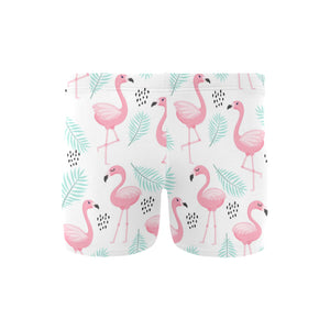 Cute flamingo pattern Men's Swimming Trunks