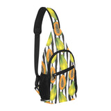 papaya design pattern All Over Print Chest Bag
