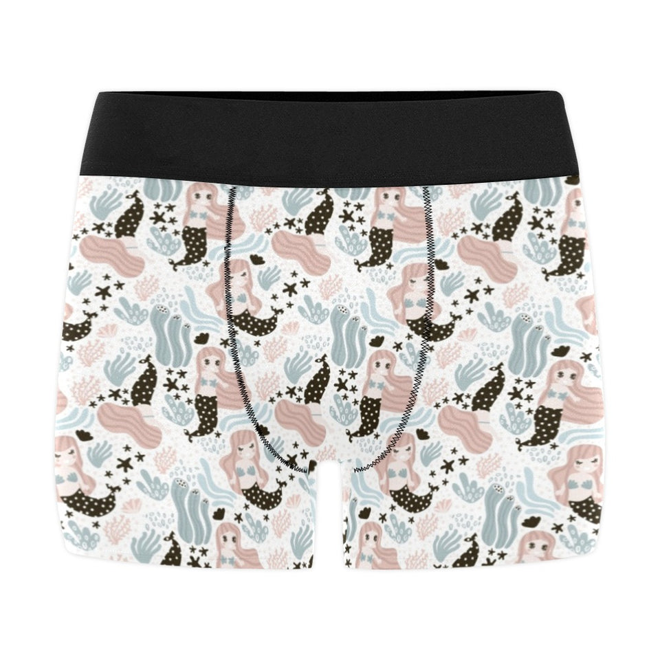 cute mermaid pattern Men's All Over Print Boxer Briefs Men's Underwear