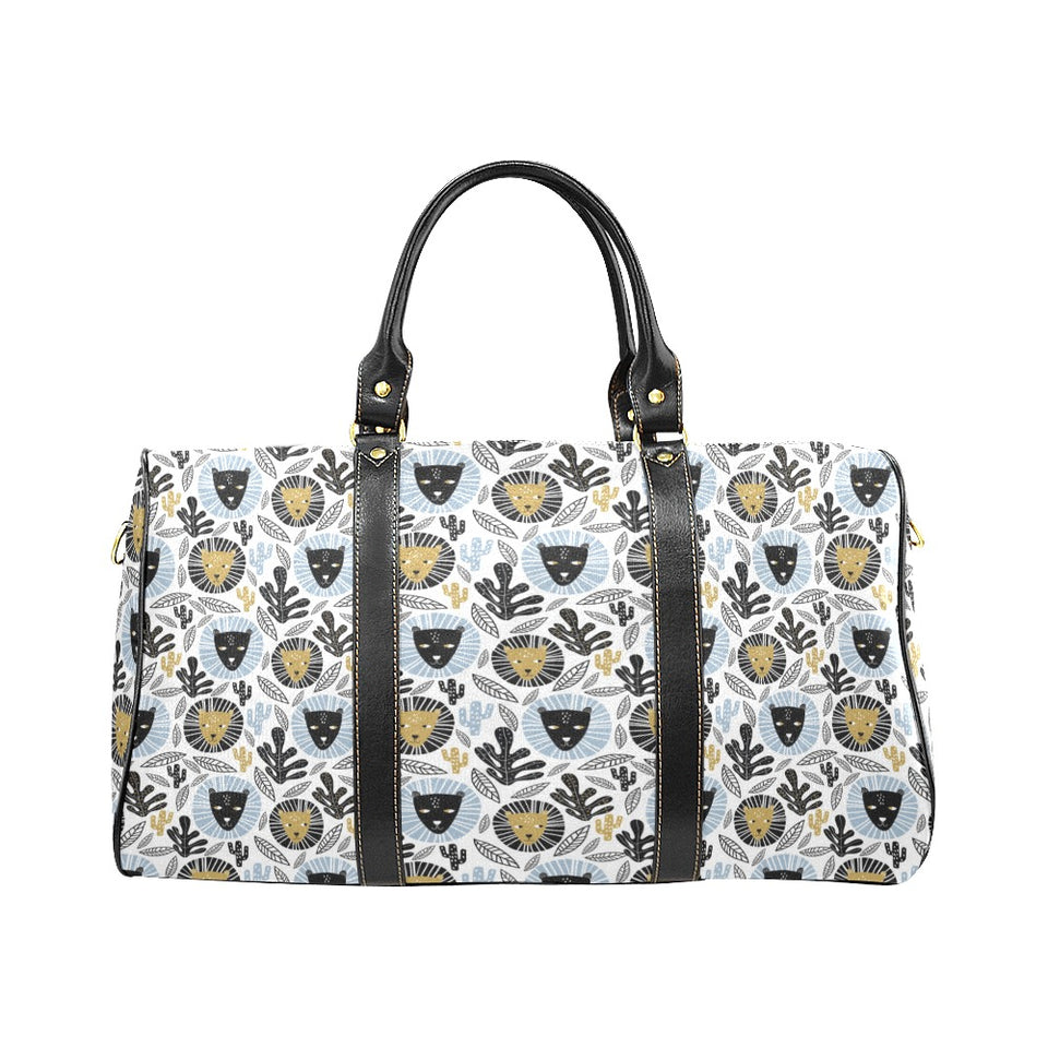 Lion Pattern Print Design 05 Travel Bag