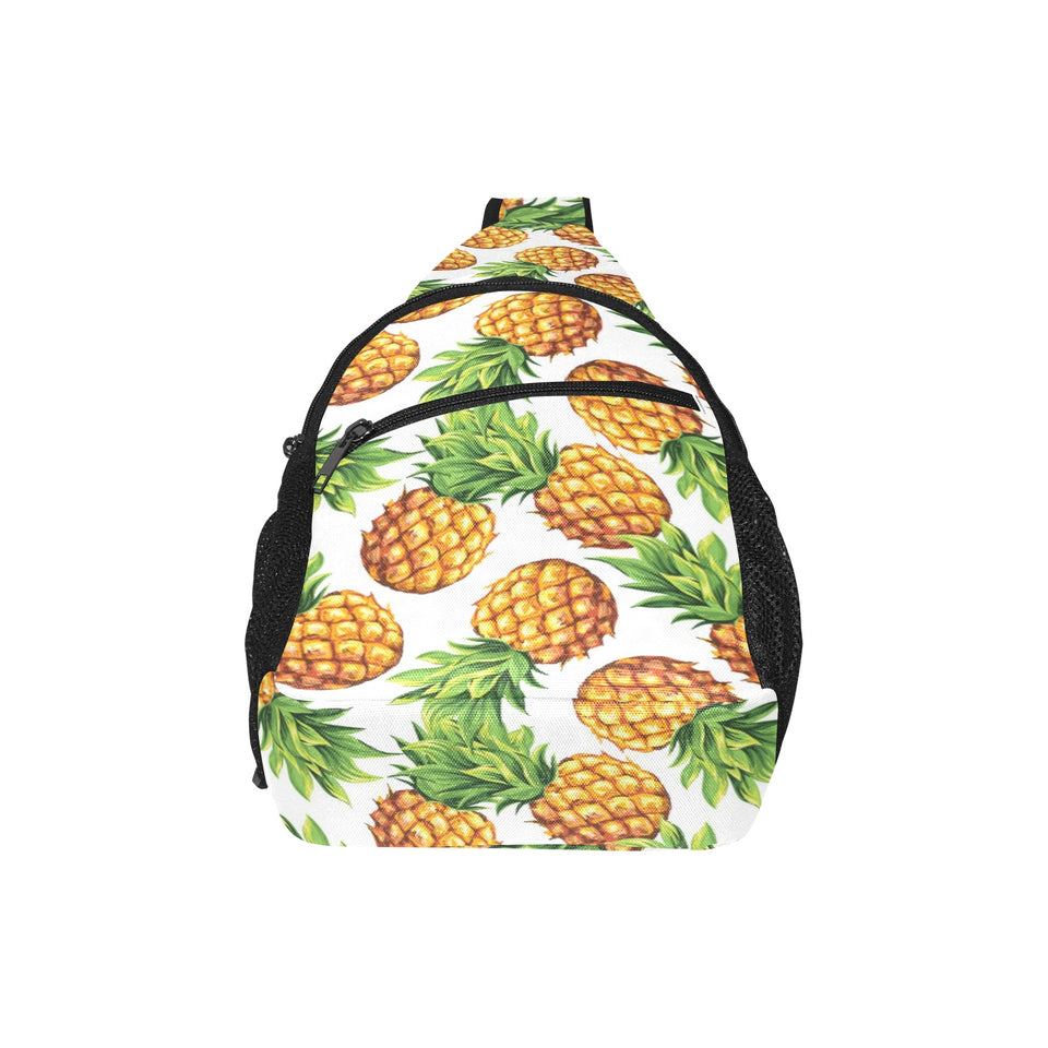 Pineapples design pattern All Over Print Chest Bag