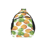 Pineapples design pattern All Over Print Chest Bag
