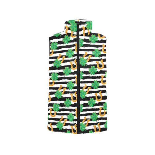 Horseshoes Pattern Print Design 01 Men's Padded Vest