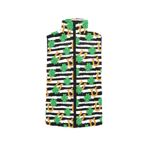 Horseshoes Pattern Print Design 01 Men's Padded Vest