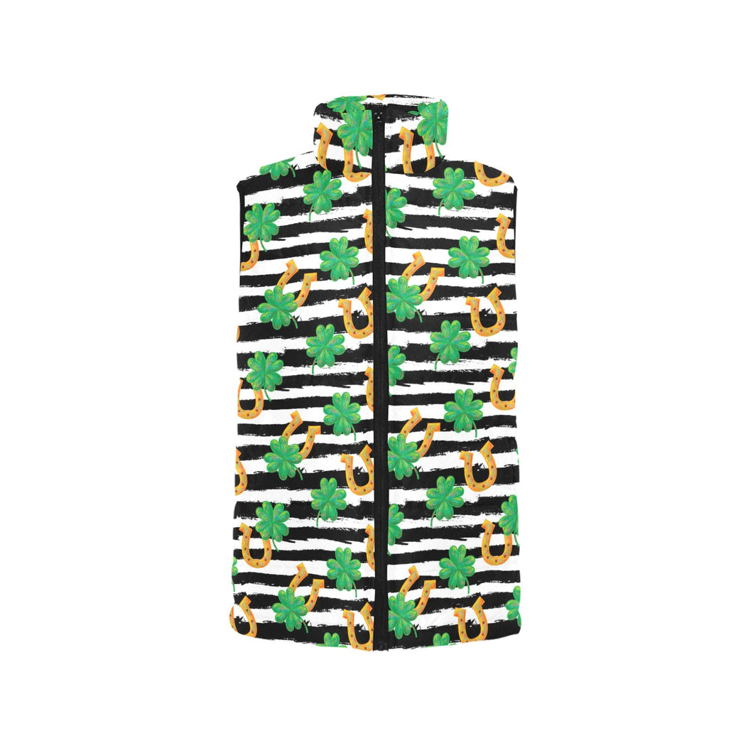 Horseshoes Pattern Print Design 01 Men's Padded Vest