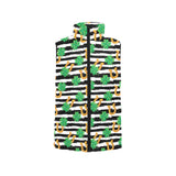 Horseshoes Pattern Print Design 01 Men's Padded Vest