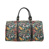 Colorful snake plant pattern Travel Bag