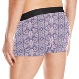 Indian Batik Style pattern Men's All Over Print Boxer Briefs Men's Underwear