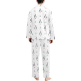 Penguin pattern Men's Long Pajama Set