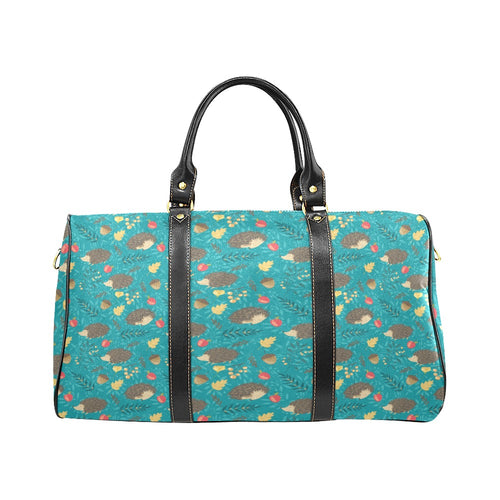 Hedgehog Pattern Print Design 01 Travel Bag