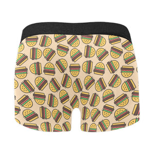 Hamburger Pattern Print Design 01 Men's All Over Print Boxer Briefs Men's Underwear