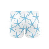 Watercolor starfish pattern Men's Swimming Trunks