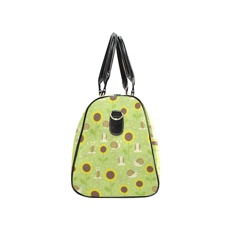 Snail Pattern Print Design 01 Travel Bag