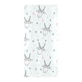 Cute goat design pattern Beach Towel