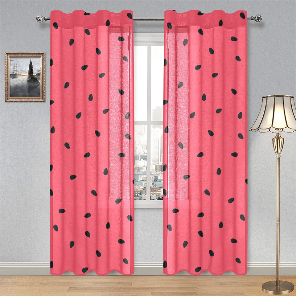watermelon texture background Gauze Curtain