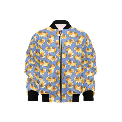 Guinea Pig Pattern Print Design 02 Kids' Boys' Girls' Bomber Jacket