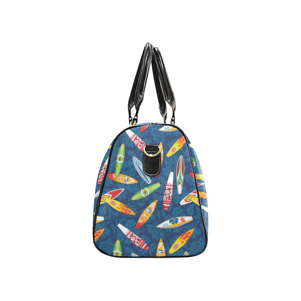 Surfboard Pattern Print Design 01 Travel Bag