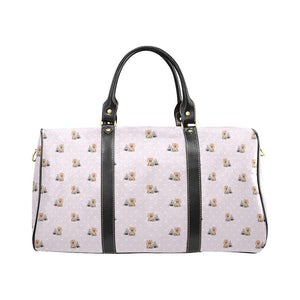 Yorkshire Terrier Pattern Print Design 02 Travel Bag