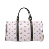 Yorkshire Terrier Pattern Print Design 02 Travel Bag