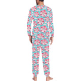 3D sakura cherry blossom pattern Men's All Over Print Pajama