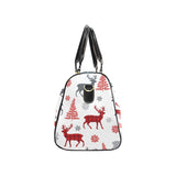Deer tree snowflakes chrismas pattern Travel Bag
