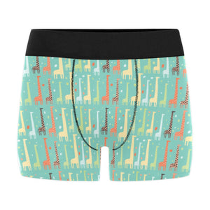 Giraffe Pattern Print Design 01 Men's All Over Print Boxer Briefs Men's Underwear