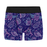 Cute owls pattern boho style ornament Men's All Over Print Boxer Briefs Men's Underwear