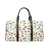 Colorful american football ball pattern Travel Bag