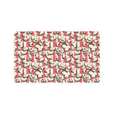 Popcorn Pattern Print Design 05 Doormat
