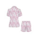 Sketch guava pattern Women's V-Neck Short Pajama Set