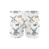 windmill pattern Men's Swimming Trunks