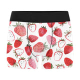 watercolor hand drawn beautiful strawberry pattern Men's All Over Print Boxer Briefs Men's Underwear