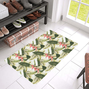 heliconia pattern Doormat