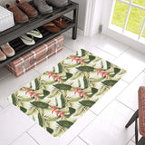 heliconia pattern Doormat