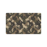 Horse Camouflage Pattern Doormat