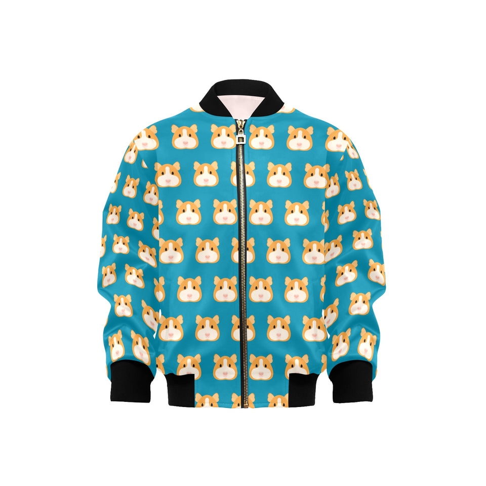 Guinea Pig Pattern Print Design 03 Kids' Boys' Girls' Bomber Jacket